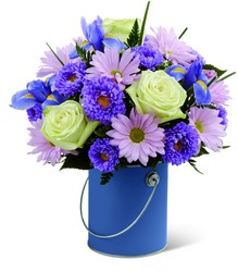 The Color Your Day With Tranquility  from Visser's Florist and Greenhouses in Anaheim, CA